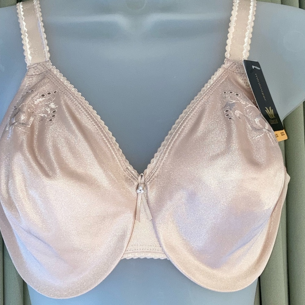 NWT WOMEN’S WACOAL Minimizer Bra Size 32DD Tan/Beige